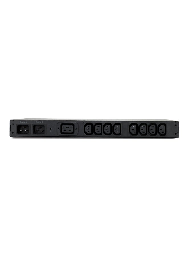 APC AP4423 | Rack ATS, 230V, 16A, C20 IN, (8) C13 (1) C19 Out - Image 2
